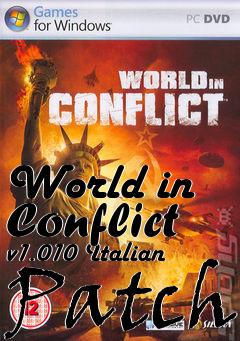 Box art for World in Conflict v1.010 Italian Patch
