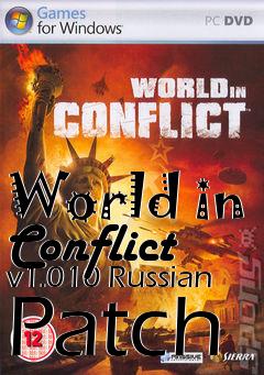 Box art for World in Conflict v1.010 Russian Patch