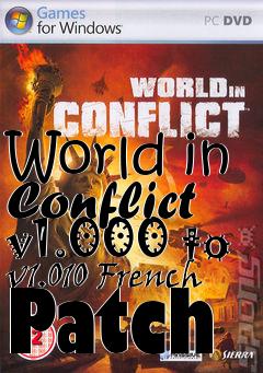 Box art for World in Conflict v1.000 to v1.010 French Patch