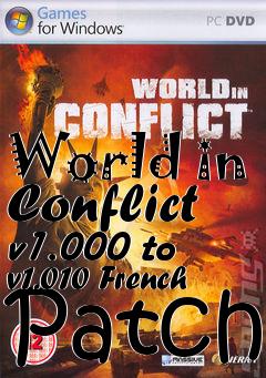 Box art for World in Conflict v1.000 to v1.010 French Patch