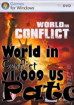 Box art for World in Conflict v1.009 US Patch