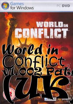 Box art for World in Conflict v1.002 Patch (UK)