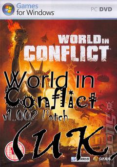 Box art for World in Conflict v1.002 Patch (UK)