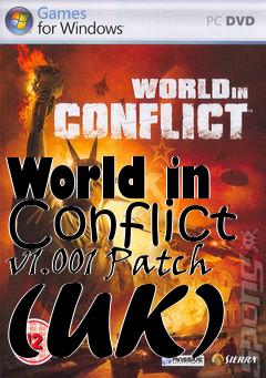 Box art for World in Conflict v1.001 Patch (UK)
