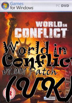 Box art for World in Conflict v1.001 Patch (UK)