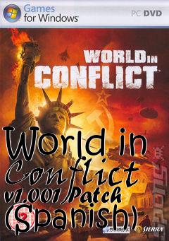 Box art for World in Conflict v1.001 Patch (Spanish)