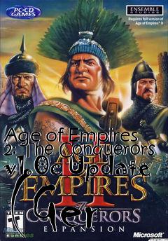 Box art for Age of Empires 2: The Conquerors v1.0c Update (Ger