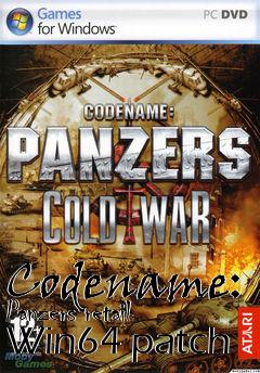 Box art for Codename: Panzers retail Win64 patch