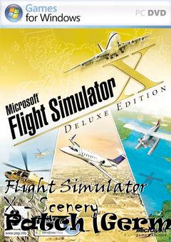 Box art for Flight Simulator X - Scenery Patch [German]
