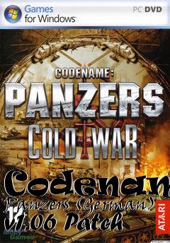 Box art for Codename: Panzers (German) v1.06 Patch
