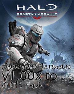 Box art for Spartan German v1.00x to v1.013 Patch