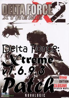 Box art for Delta Force: Xtreme - v1.6.9.3 Patch