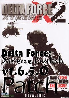 Box art for Delta Force: Xtreme English v1.6.5.0 Patch