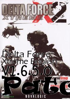 Box art for Delta Force: Xtreme English v1.6.5.0 Patch