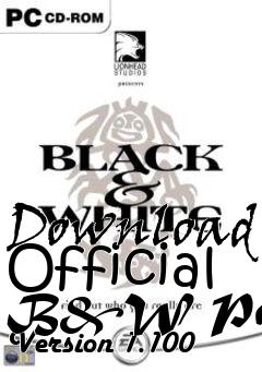 Box art for Download Official B&W Patch Version 1.100