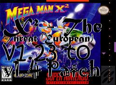 Box art for X² - The Threat (European) v1.23 to v1.4 Patch