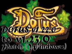 Box art for DOFUS v1.22.0 to v1.23.0 Patch (Windows)