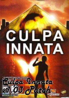 Box art for Culpa Innata v1.03 Patch