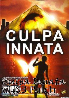 Box art for Culpa Innata v1.03 Patch