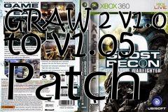 Box art for GRAW 2 v1.0 to v1.05 Patch