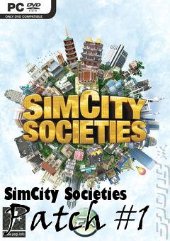 Box art for SimCity Societies Patch #1