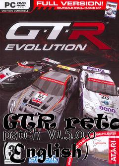 Box art for GTR retail patch  v1.5.0.0 (English)