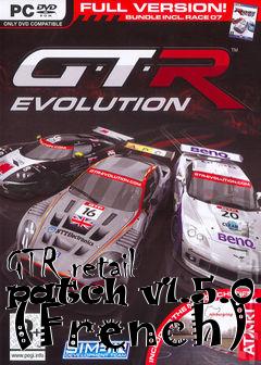 Box art for GTR retail patch v1.5.0.0 (French)