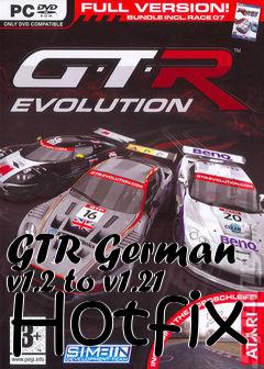 Box art for GTR German v1.2 to v1.21 Hotfix