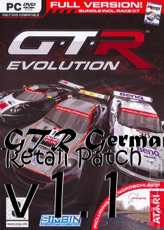 Box art for GTR German Retail Patch v1.1