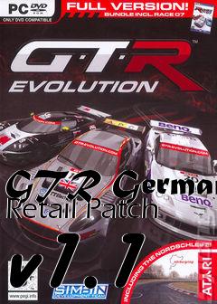 Box art for GTR German Retail Patch v1.1