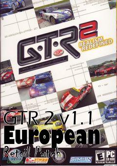 Box art for GTR 2 v1.1 European Retail Patch