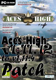Box art for Aces High v1.11.12 to v1.11.4 Patch