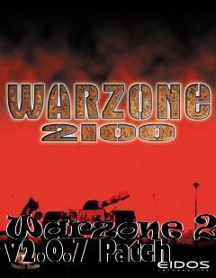 Box art for Warzone 2100 v2.0.7 Patch