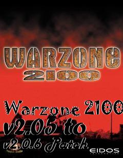 Box art for Warzone 2100 v2.05 to v2.0.6 Patch