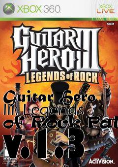 Box art for Guitar Hero III: Legends of Rock Patch v.1.3