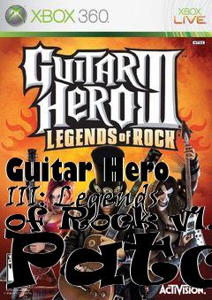 Box art for Guitar Hero III: Legends of Rock v1.1 Patch