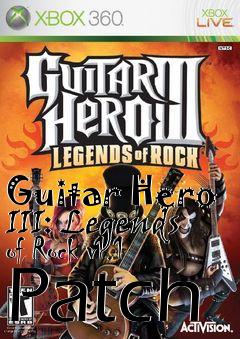 Box art for Guitar Hero III: Legends of Rock v1.1 Patch