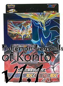 Box art for Pokemon Legends of Konto v1.1