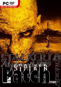 Box art for STALKER Lost Alpha v1.3003 Patch