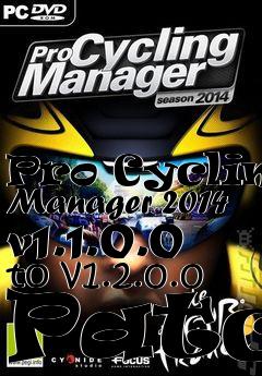 Box art for Pro Cycling Manager 2014 v1.1.0.0 to v1.2.0.0 Patch