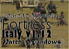 Box art for Combat Mission: Fortress Italy v1.12 Patch (Windows)