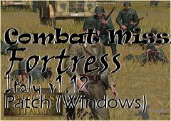 Box art for Combat Mission: Fortress Italy v1.12 Patch (Windows)