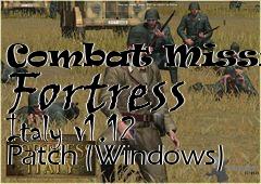 Box art for Combat Mission: Fortress Italy v1.12 Patch (Windows)