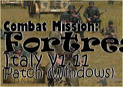 Box art for Combat Mission: Fortress Italy v1.11 Patch (Windows)