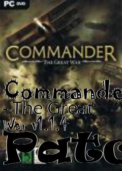 Box art for Commander - The Great War v1.1.4 Patch