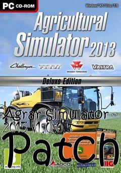 Box art for Agrar Simulator 2013 v1.0.0.5 Patch