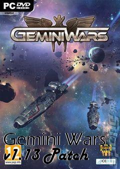 Box art for Gemini Wars v1.13 Patch
