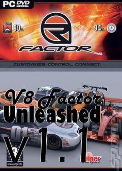 Box art for V8 Factor Unleashed v1.1