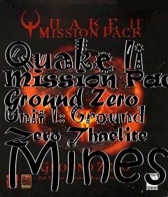 Box art for Quake Ii Mission Pack: Ground Zero