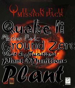 Box art for Quake Ii Mission Pack: Ground Zero